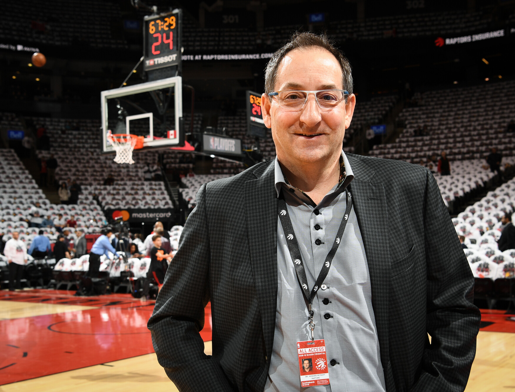 Howard Petroff Toronto Raptors Assistant Medical Director