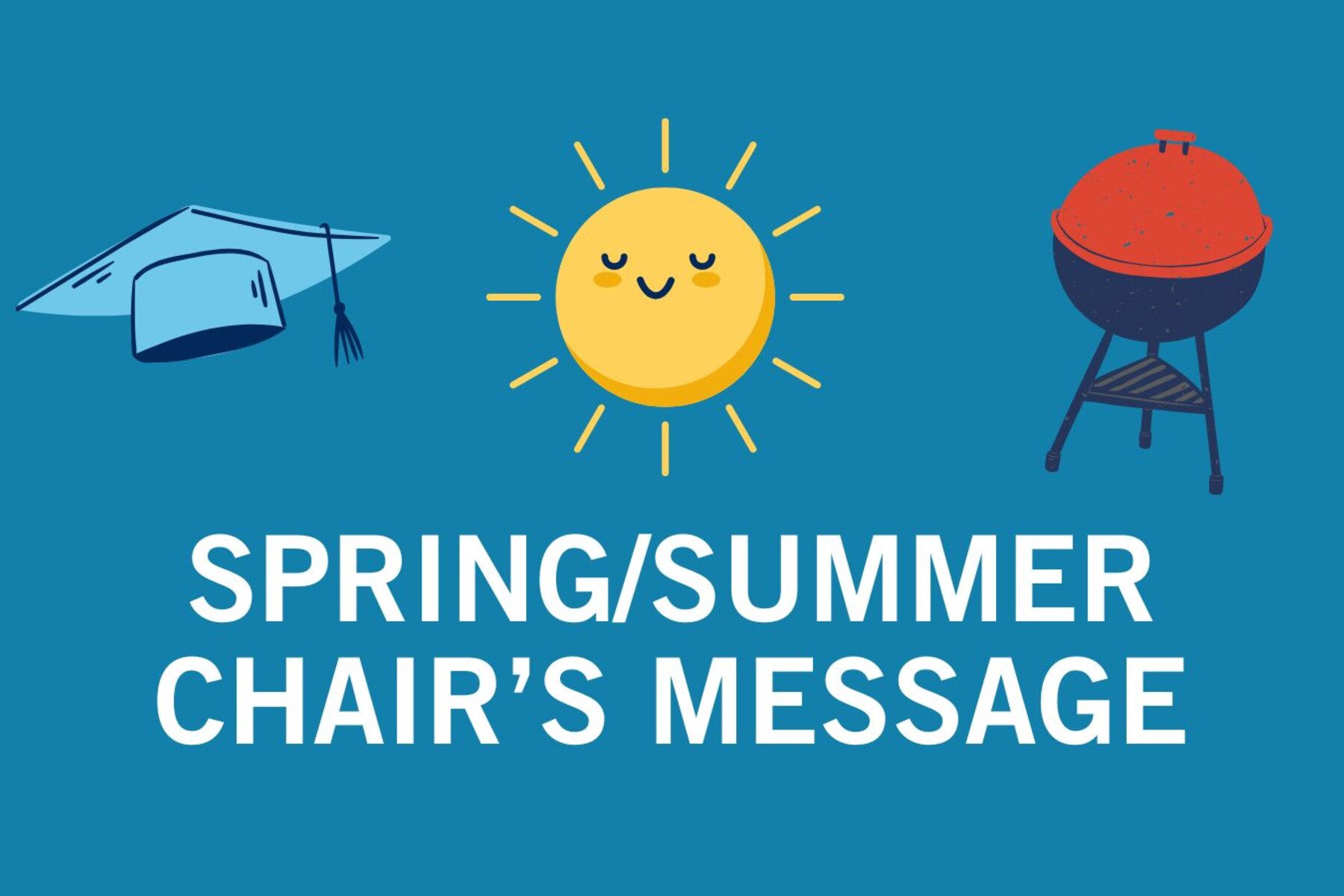Spring/summer Chair's Message graphic