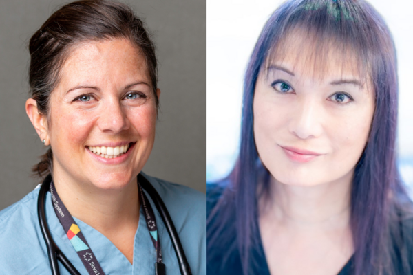 Headshots of EM EDIIA Co-Leads Dr. Nadia Primiani and Dr. Sydney Tam