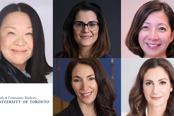 collage of physicians with new appointments