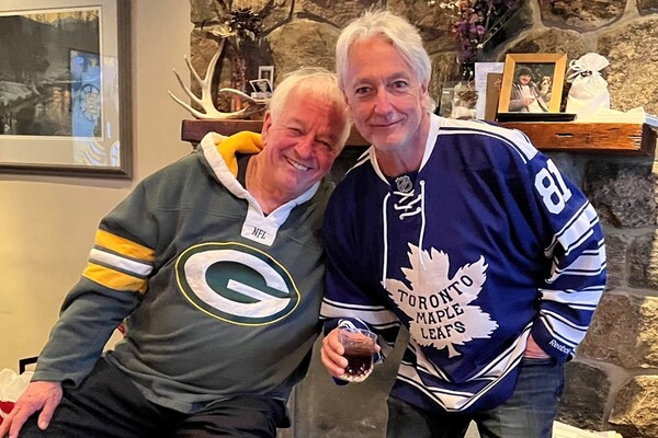 Dr. Wheler and his friend Ross