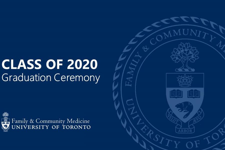 2020 Residency Graduation Slide