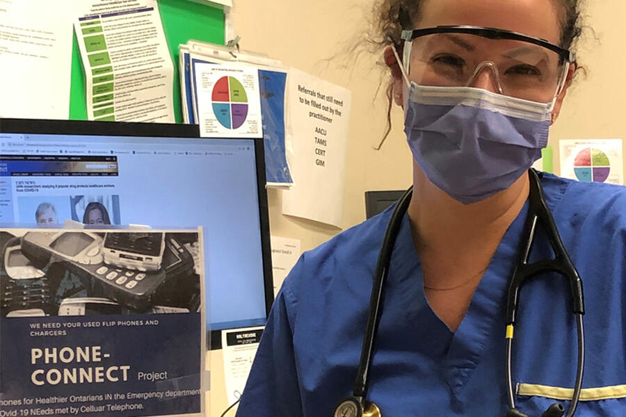 Andrea Somers PHONE CONNECT UHN emergency doctor
