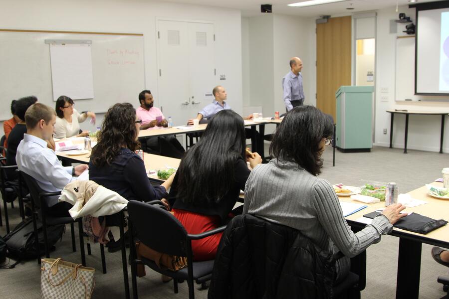 Photo from 2015 Grad Studies Open House