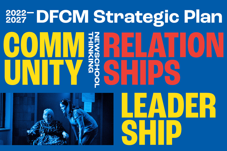 Cover of 2022 DFCM strategic plan report (landscape)