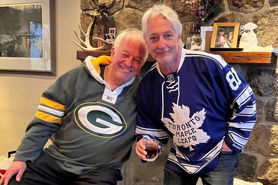 Dr. Wheler and his friend Ross