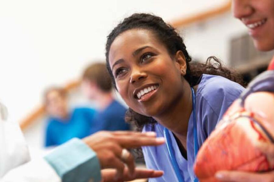 Stock Photo of Student in Class