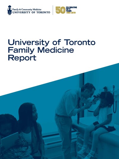 U of T Family Medicine Report Cover