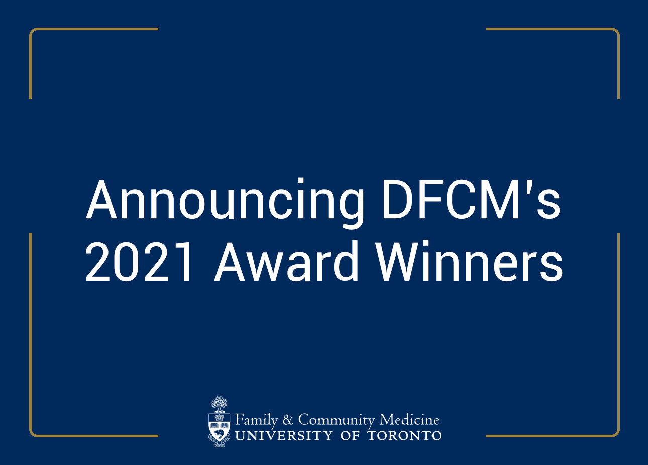 2021 DFCM Awards thumbnail