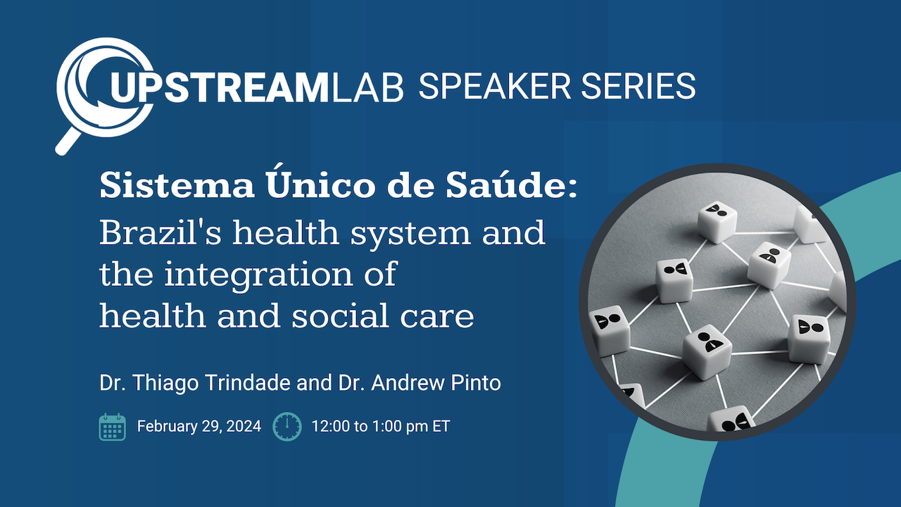 Upstream Lab Speaker Series 