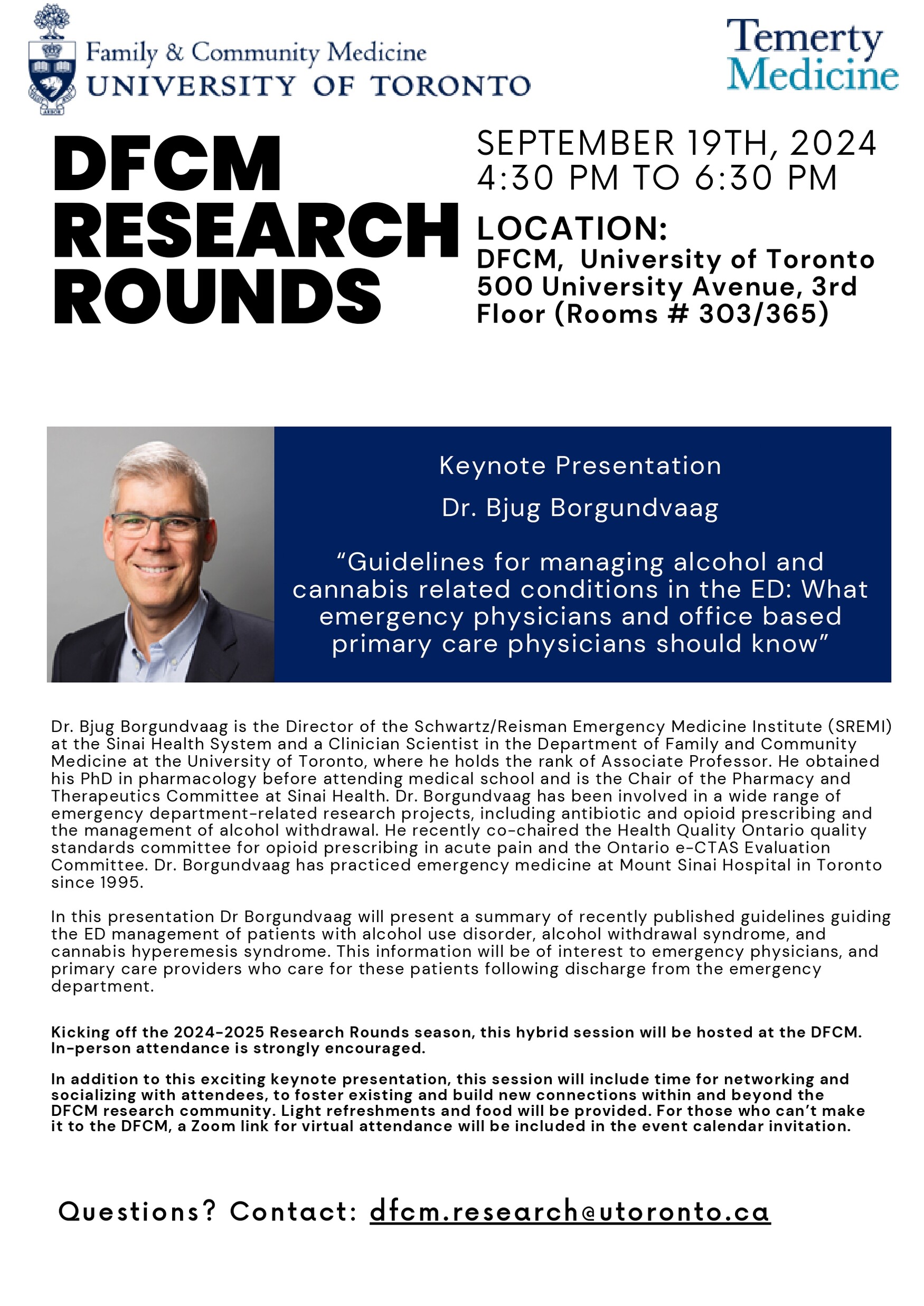 September DFCM Research Rounds