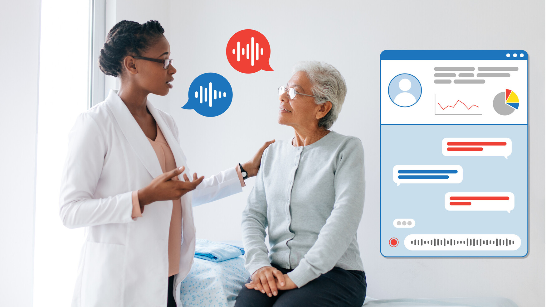 doctor speaking with patient