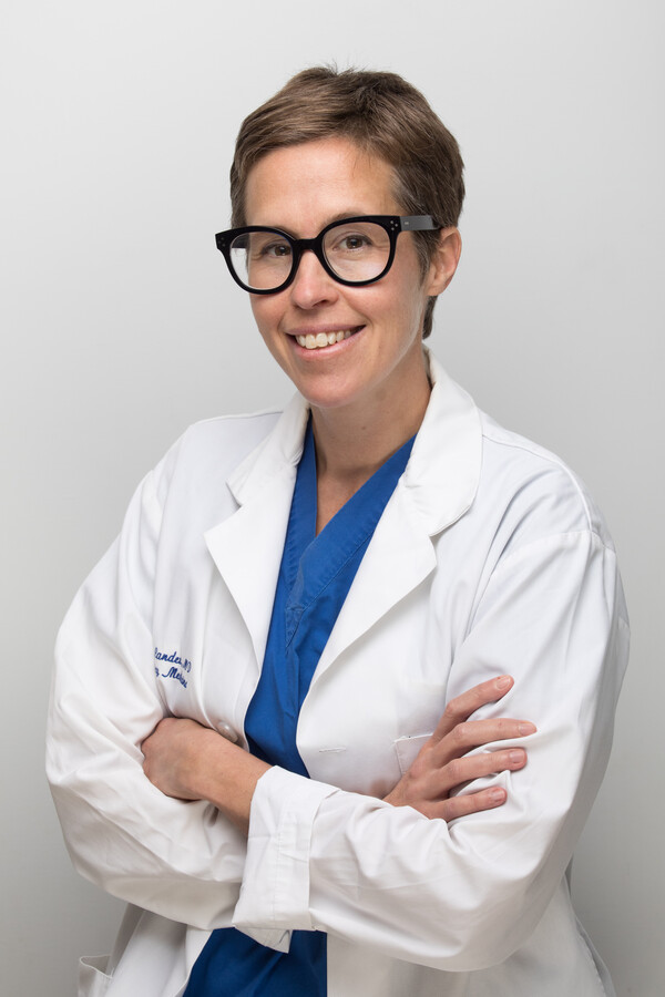 Headshot of Dr. Megan Landes, Emergency Medicine Division Head