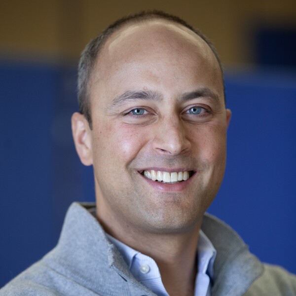 man smiling at camera