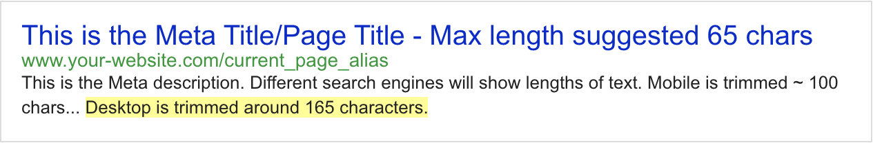 screenshot of a google search result